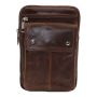 Genuine Leather Shoulder Bag Crossbody Travel Messenger Bag - 701A