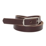20MM Ladies Skinny Casual Brown Belt