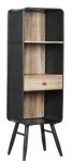 Four Corners Metal And Wood Display Unit CAB18105