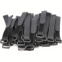 50PCS Reusable Fastening Cable Straps Hook And Loop Cable Tie Down Straps