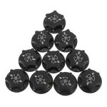 Valiclud 10PCS Universal Plastic Fan Control Knobs For Industrial Floor And Tower Fans Replacement Rotary Speed Switch Caps For