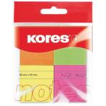 Kores Multicolor Neon Notes 4 Colours 40X50MM
