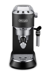De’longhi – Dedica Pump Driven Espresso Maker & Milk Frother – Silver