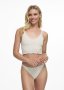 Lace Trim Diamante Seamless Bralette