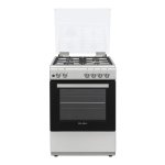 Elba Essential 04 66CL442G – 4 Burner Full Gas Stove 60CM Silver