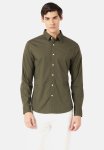 Levi's Long Sleeve Battery Hm Shirt Slim - Olive Night