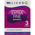 Clicks Condoms Extra Fine 3S
