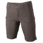 Ladies Stretch Cargo Short Khaki - 40