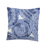 Abstract Blue Circles Cushion Cover