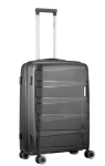 Travelwize Tourer Pp 65CM 4-WHEEL Spinner Luggage Black