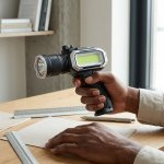Portable Rechargeable LED Flashlight High Battery Life Torch