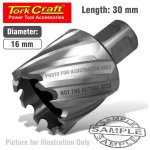 Hole Cutter Hss 16 X 30MM Weld Shank 19.05MM