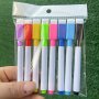 8-PACK Of Dustless Colored Whiteboard Markers - Writing Accessories For Ages 14 And Up