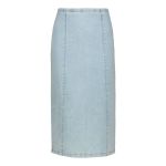 Denim Panel Skirt