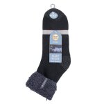 Heat Holder Socks Sleeper Men Black