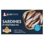 Blue Crane Sardines In Vegetable Oil 125G