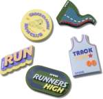 Crocs Run Club Jibbitz - Multi Osfa