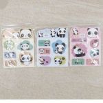 Colourful Panda Sticky Notes 3D