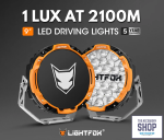 Lightfox Osram 9" LED Spot Lights 1LUX At 2100M