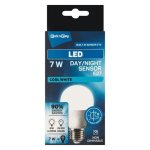 Pnp 7W LED Day & Night Sensor Edison Screw Light Bulb