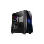 Antec NX1000 Argb LED Motherboard Support Controller Tempered Glass Sides Gpu 370MM Atx|micro Atx|itx Gaming Chassis – Black