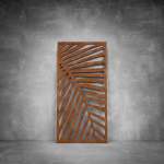 Laser Cut Screen - Design 055 - 2000 X 1000 X 20 Rust Coat Indoor