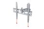 Premium Swivel Tv Mount Bracket 32-55 - Silver