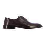 Classic Leather Lace-up Shoe -brown