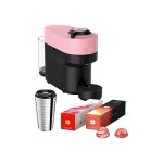 Nespresso Limited Edition Value Pack Coffee Machine Bundle - Candy Pink