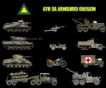 6TH Sa Armoured Division Mouse Pad