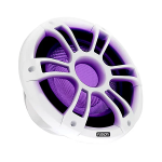 Fusion Signature Series 10" 600 Watt Sports White Marine Subwoofer With Crgbw