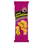 Bakers MINI Cheddars Fruit Chutney 6 Pack