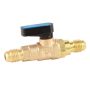 1/4 Sae Ball Valve - Fluorine Refrigerant Control Adapter