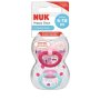 Nuk Soother Silicone Happy Days Girl - Size 2