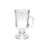 Goblet Glass Coffee Ice Cream Smoothie Glass Cup With Handle 290ML 4PCS