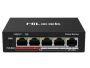 4 Port Fast Ethernet Unmanaged Poe Switch