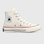 Converse Men's Chuck 70 Hi Canvas Cream Sneaker