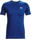 Men's Heatgear Armour Fitted Short Sleeve - Tech Blue Md