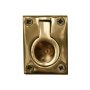Solid Brass Flush Pull Out Ring Handle 50MMX38MM