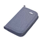 Travel Organiser Car Docs Rfid Fraud Safe Safe Trip Vw Beetle - Grey