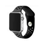Kd Silicone Strap For 38 40MM Apple Watch S m Black