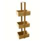 Heartdeco 3 Tier Bamboo Storage Shelf Bathroom Caddy