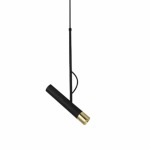 1921 Pendant Light Black And Gold