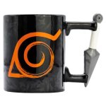 Naruto Shippuden Mug 3D Handle Kunai Konoha Abystyle