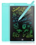 Genialba Lcd Writing Board 12 Inches Colourful Electronic Tablet Portable Erasable Drawing Board Graphic Tablet For Children's G