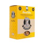 Peanut Butter Flavoured Round Dog Biscuits - 1KG