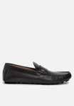 Tommy Hilfiger Rwb Hilfiger Leather Driver - Black