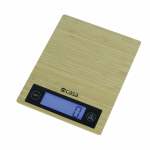 Kitchen Digital Scale - Bamboo - Large Backlit Display