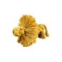 Lion Shaped Chew Rope Dog Toy For Small And Medium Dogs Single Piece