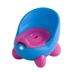 Potty W lid Pp - Blue